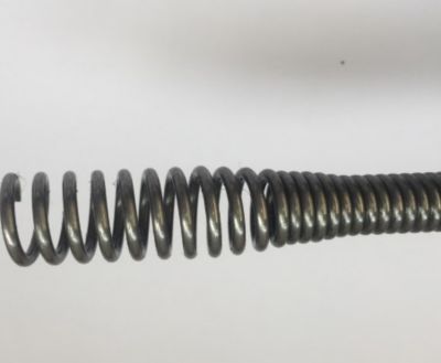 Image showing  1/2 in. x 50 ft. Drain Auger, Open-Hook Boring Head, Crank Handle