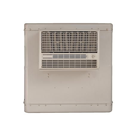 Champion Evaporative Window Cooler with Motor and Remote Control, For 1,100 sq. ft. Rooms, 2 Speeds, 4,000 CFM