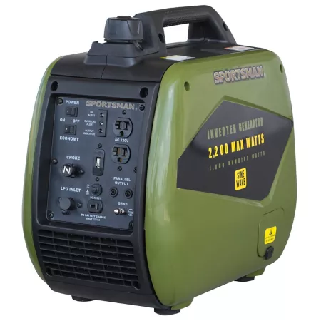 Sportsman Dual Fuel Portable Inverter Generator 2200/1800 Watts Inverter Generators