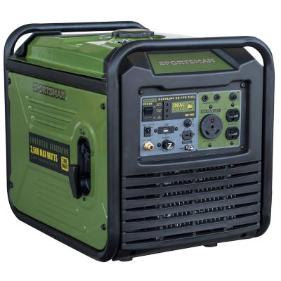 Sportsman 3,000-Watt Dual Fuel Inverter Generator Overall, I am pleased with my purchase of the Sportsman Dual Fuel generator