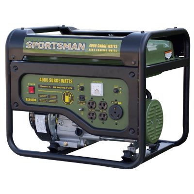 Image showing  4,000/3,500-Watt Gasoline Powered Portable Generator