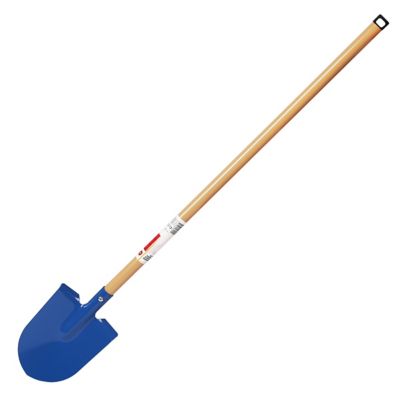 Barn Star 27.87 in. Steel Handle Blue Shovel