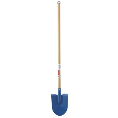 Image showing  27.87 in. Steel Handle Blue Shovel
