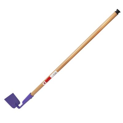 Barn Star 27.24 in. Steel Handle Purple Steel Garden Hoe