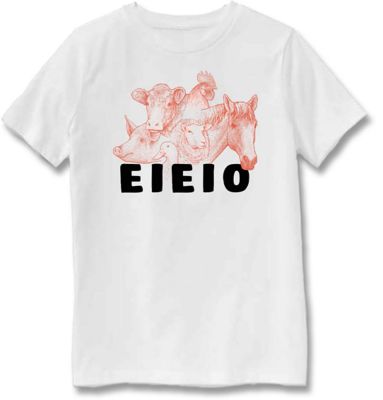 Farm Fed Clothing Boys' Short-Sleeve Eieio T-Shirt