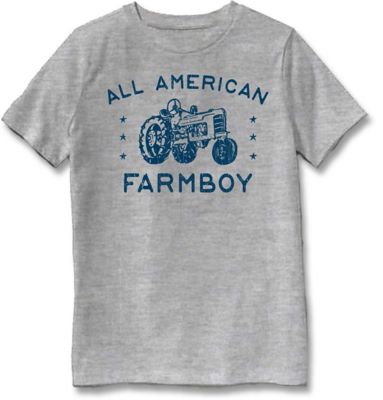 Farm Fed Clothing Boys' Short-Sleeve Am Farmboy T-Shirt