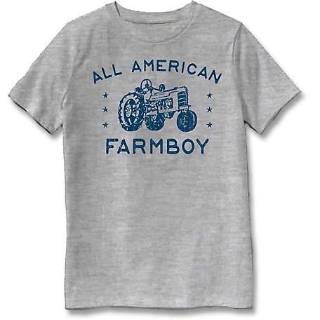 Farm Fed Clothing Boys' Short-Sleeve Am Farmboy T-Shirt
