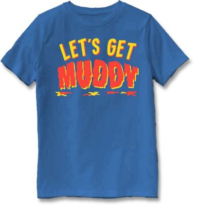 Goodie Two Sleeves Boys' Short-Sleeve Let's Get Muddy T-Shirt