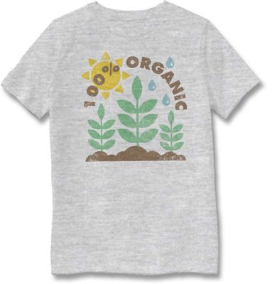 Farm Fed Clothing Boys' Short-Sleeve 100% Organic T-Shirt