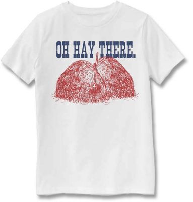 Farm Fed Clothing Boys' Short-Sleeve Oh Hay There T-Shirt