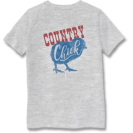 Farm Fed Clothing Girls' Short-Sleeve Country Chick T-Shirt