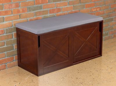 Image showing  2-Tier Windsor Shoe Bench