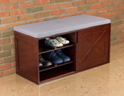 Image showing  2-Tier Windsor Shoe Bench