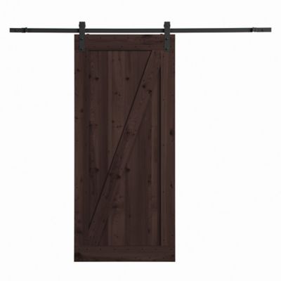 northbeam 36 in. x 84 in. Farm Style Sliding Door Kit