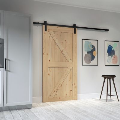 Image showing  36 in. x 84 in. Artisan Sliding Door