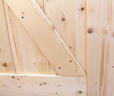 Image showing 7 th northbeam 36 in. x 84 in. Artisan Sliding Door