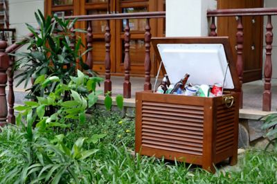 Image showing  Wooden Patio Cooler