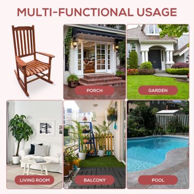 Image showing 5 th northbeam Traditional Patio Rocking Chair