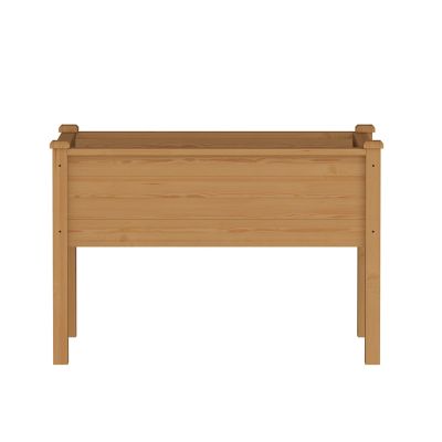 Image showing  160 L Wood Easy Grow Raised Planter
