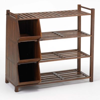 Northbeam 4 Tier Outdoor Shoe Rack Cubby Slf0020110000 At Tractor Supply Co