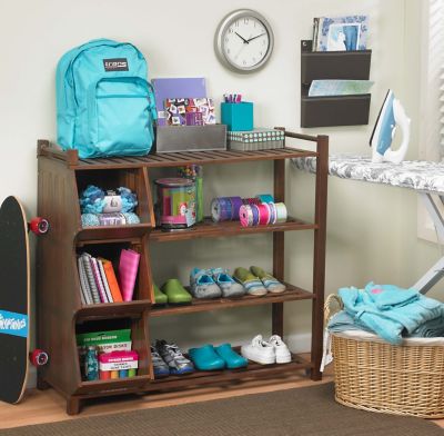 Image showing  4-Tier Outdoor Shoe Rack Cubby