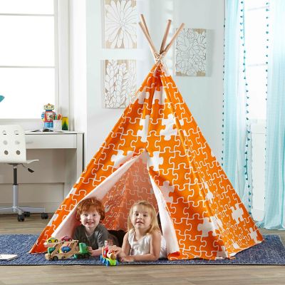Image showing  Children's Teepee, Orange Puzzle