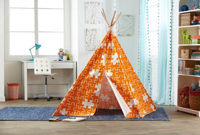 Image showing  Children's Teepee, Orange Puzzle