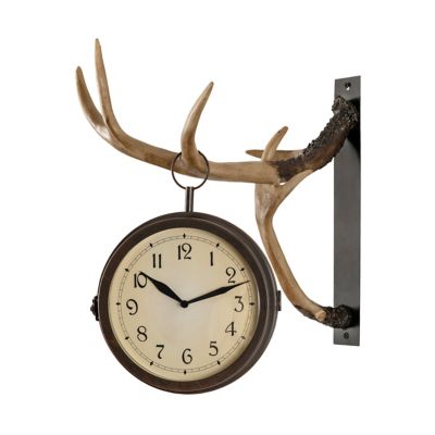 Crestview Collection 16 in. Deer Park Clock