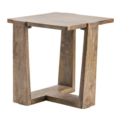 Crestview Collection Janoski Tri-Leg Square End Table