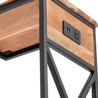 Image showing  Bengal Manor X-Base C Side Table with USB Power