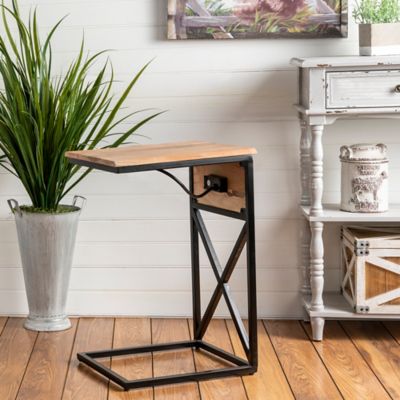 Image showing  Bengal Manor X-Base C Side Table with USB Power