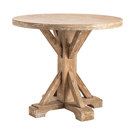 Crestview Collection Sonoma Rustic Wood Large Accent Table
