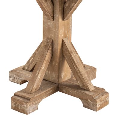 Image showing  Sonoma Rustic Wood Large Accent Table