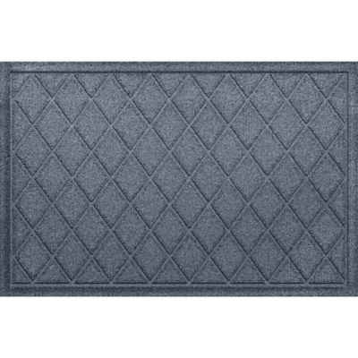 WaterHog Argyle Rubber Doormat