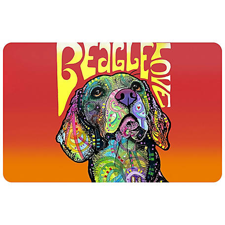 Door Mat for Living Room Bedroom Kitchen Bathroom Decorative Unique Lightweight Printed Rugs ALAZA My Daily Funny Beagle Dog Area Rug 20 x 31 