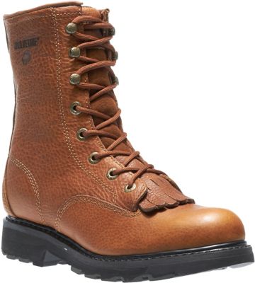 wolverine steel toe lace up boots