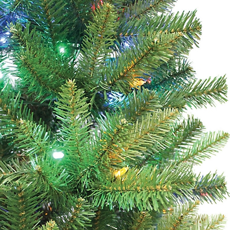 Sterling Tree Company 7 ft. Pre-Lit Ozark Pine Christmas Tree with 230 Dual  Color-Changing LED Lights at Tractor Supply Co.