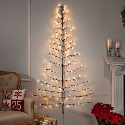 Everlasting Glow Tree Shaped Wall Hanging, 6 ft.