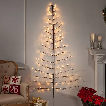 Eternal Glow Tree Wall Décor 6 ft. Christmas Wall Decor