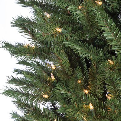 Image showing  7.5 ft. Pre-Lit New England Pine Artificial Christmas Tree