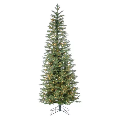 Sterling Tree Company 6.5' Natural Cut Narrow Jackson Pine Christmas Tree Artificial Christmas Trees