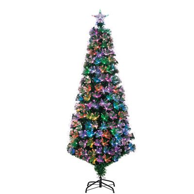 Sterling Tree Company 6 Ft Color Changing Fiber Optic Christmas Tree 6522 60m At Tractor Supply Co