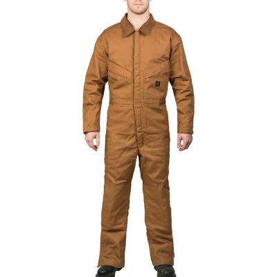 Walls Men's Plano Duck Insulated Work Coveralls