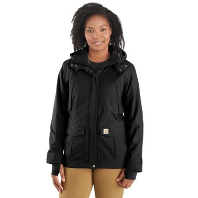 Carhartt Women's Storm Defender Shoreline Rain Jacket, 100% Nylon