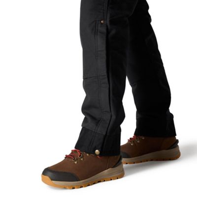 Image showing 7 th Carhartt Women's Quilted Lined Washed Duck Insulated Bib Overalls