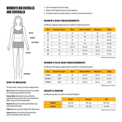 Image showing 9 th Carhartt Women's Quilted Lined Washed Duck Insulated Bib Overalls