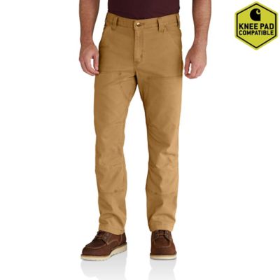 Carhartt Men's Relaxed Fit High-Rise Rugged Flex Rigby Double-Front Pants