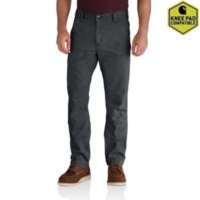 Carhartt Men's Rugged Flex Relaxed Fit High-Rise Rigby Double-Front Work Pants