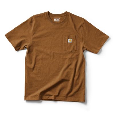Image showing 7 th Carhartt Men's Iconic K87 Loose Fit Heavyweight Short-Sleeve Pocket T-Shirt