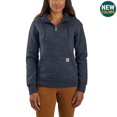 carhartt women's clarksburg half zip sweatshirt